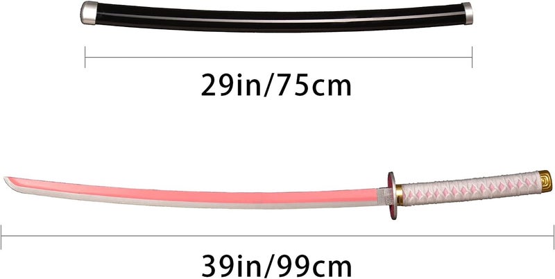 SV Anime Demon Slayer Sword Katana 41 Inch Decorative Collectible Gift Cosplay Sword，Various Styles Available - Image 2